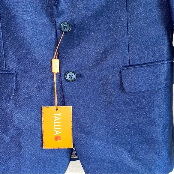 Tallia - Royal Blue Kids Blazer Suit Jacket Size 12
